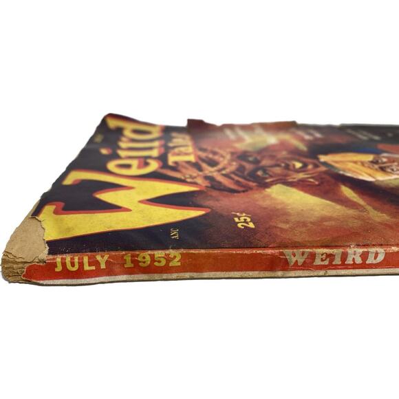 Weird Tales Pulp Magazine July 1952 Hells Bells Which's Witch Cover Fair - Picture 3 of 6